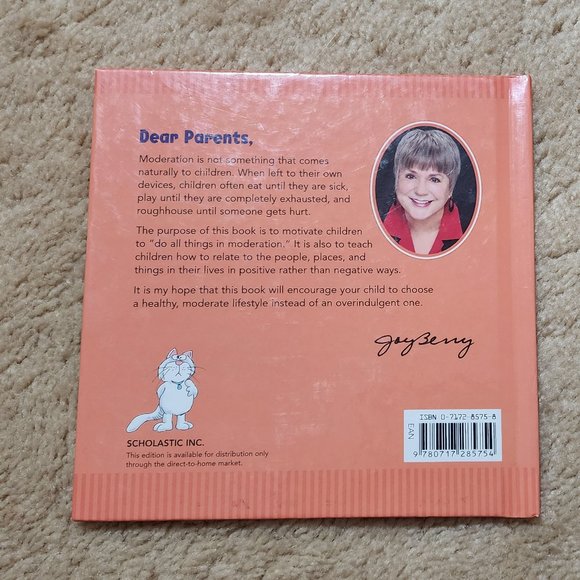 A Book about Overdoing It by Joy Berry (Hardcover) - Picture 2 of 2